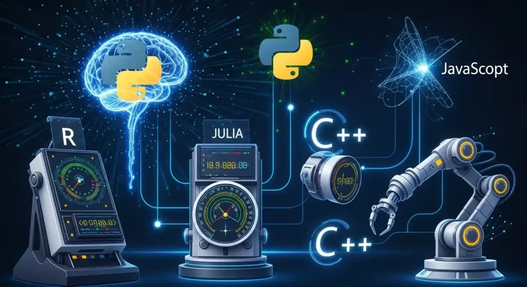 بهترین زبان های برنامه نویسی برای هوش مصنوعی