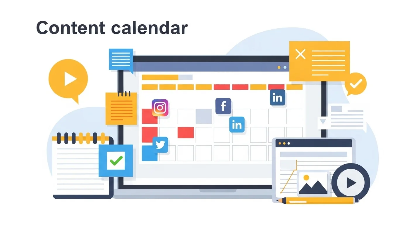 تقویم محتوایی چیست و چگونه تقویم محتوا بسازیم؟