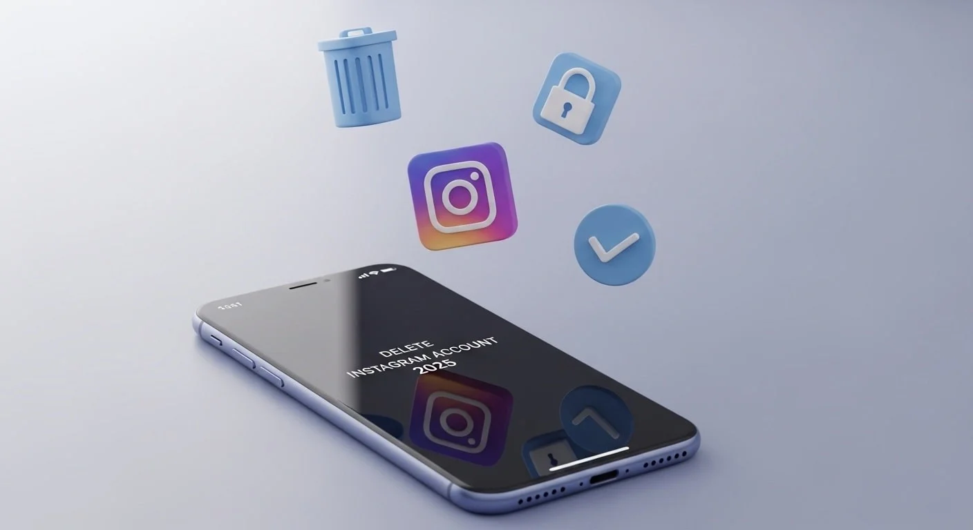 دیلیت اکانت اینستاگرام