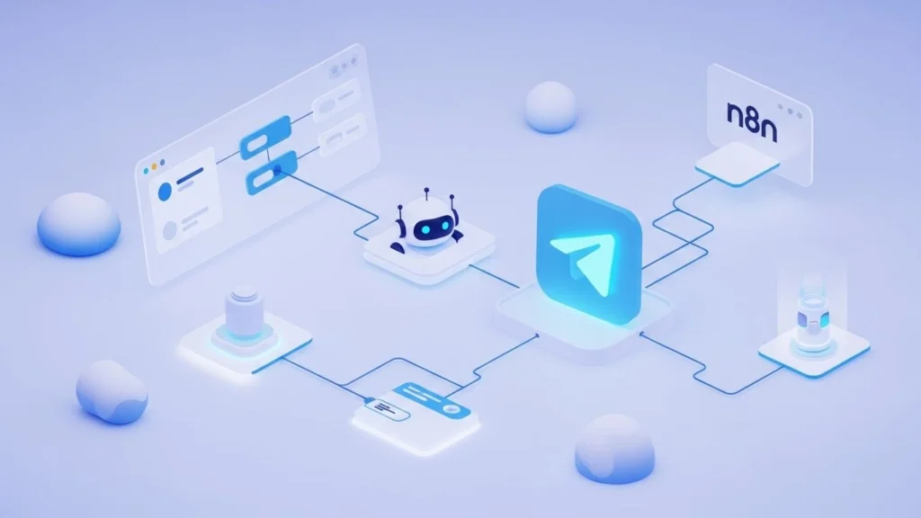 ساخت ربات تلگرام با n8n