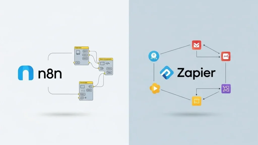 مقایسه n8n و Zapier